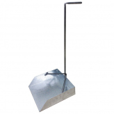 Совок для мусора металлический с длинной ручкой